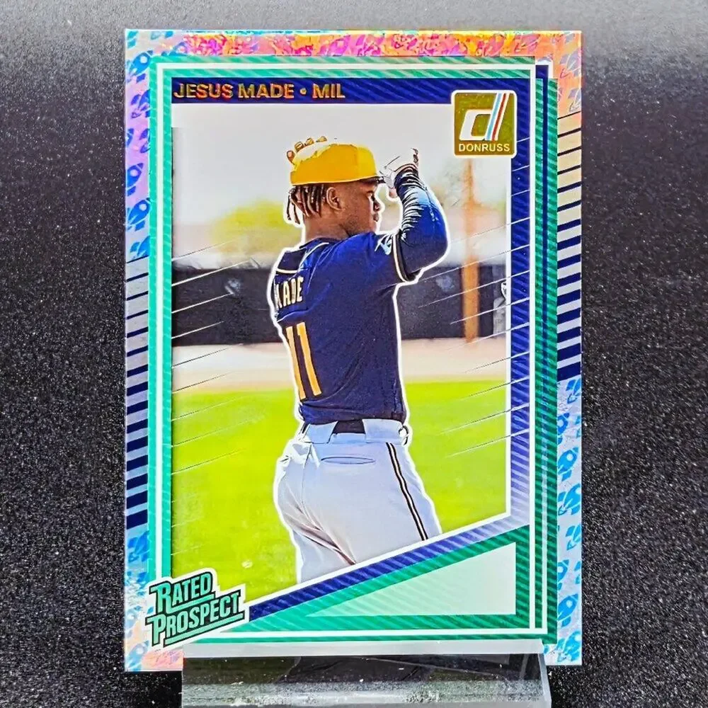 2025 Jesus Made Rocket Crusade Prizm RC's Milwaukee Brewers Top Prospect - Picture 2 of 7
